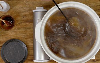 【扬州狮子头】煮