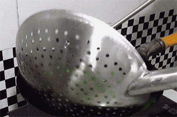 【白灼油麦菜】捞出