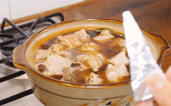 【砂锅红烧肉】炖