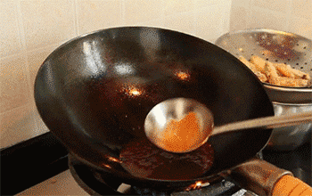 【菊花肉】水淀粉