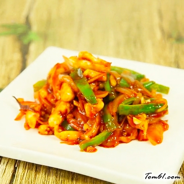 韩式炒鱿鱼的做法