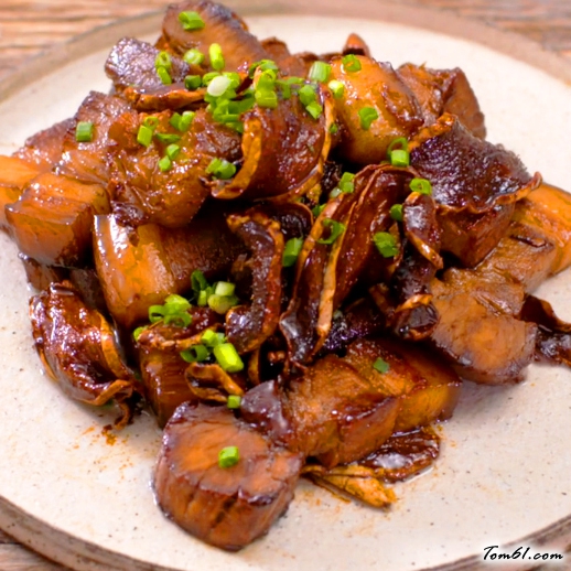 脆姜鱼露炒猪肉的做法