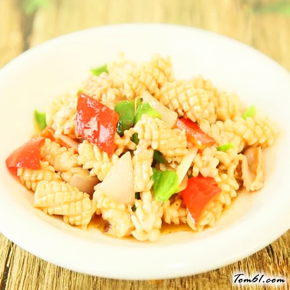 沙茶鱿鱼的做法