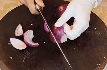 【羊肉串】切洋葱