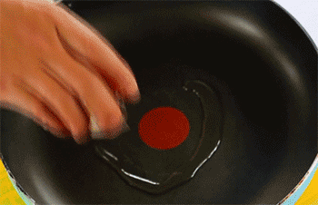 【醋溜白菜】放油