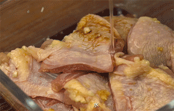 【炸鸡块】加蛋液