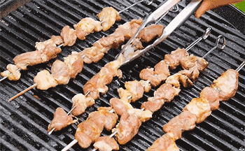 【羊肉串】翻面