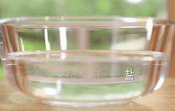 【青菜豆腐汤】盐水