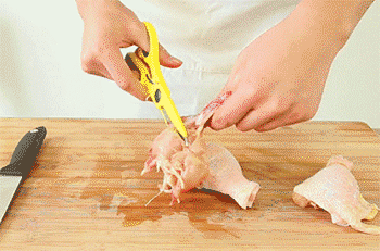 【咖喱鸡】去骨