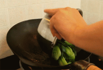 【蚝油双菇】炒青菜