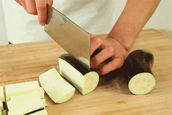 【腊肉烧茄子】茄子