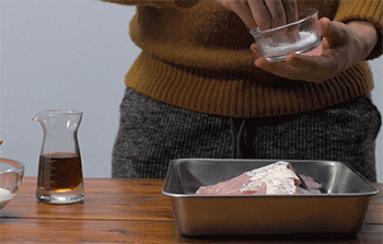 【椒盐鱼排】腌