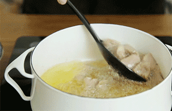 【孜然羊肉】捞出