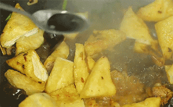 【家常豆腐】上色