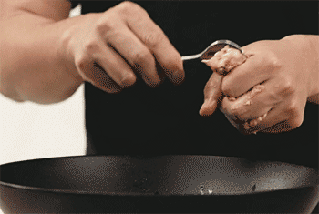 【糖醋丸子】炸丸子