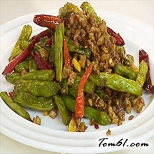 干煸四季豆的做法