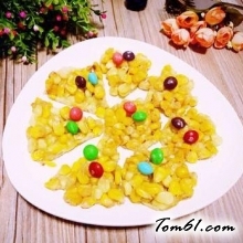 五彩奶香玉米粒的做法