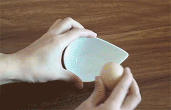 【鸡蛋灌饼】取蛋液