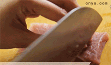 【青椒炒肉丝】肉切丝