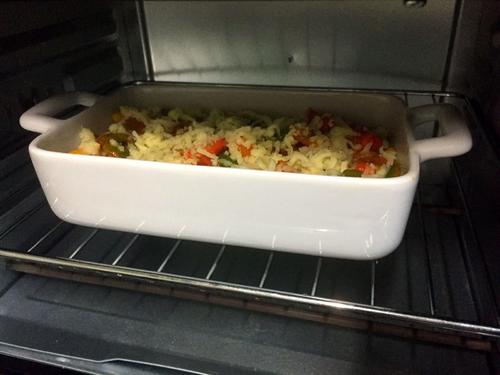 【彩蔬焗豆腐】