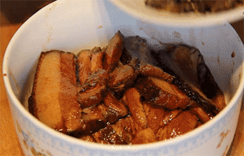 【梅干菜扣肉】放梅干菜