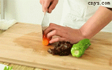 【鱼香肉丝】萝卜丝切法