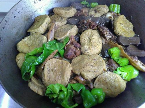 【素鸡烧老鹅】