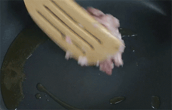 【意大利面】倒肉