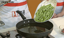 【干煸四季豆】炸四季豆