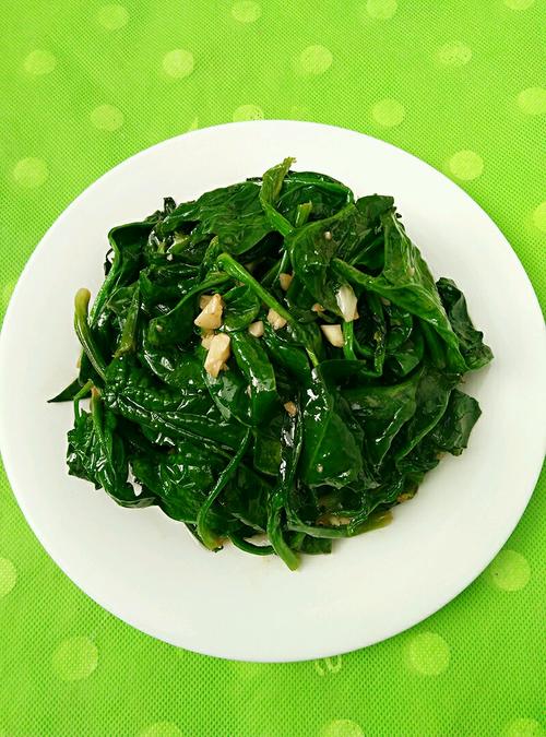 【蒜香菠菜】