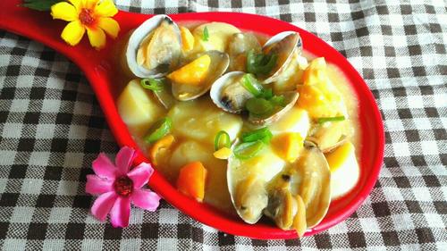 【花蛤炖曰本豆腐】