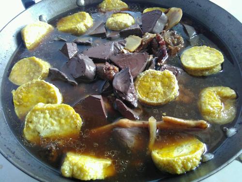 【素鸡烧老鹅】