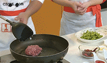 【干煸四季豆】炒肉末