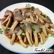 小炒秀珍菇的做法