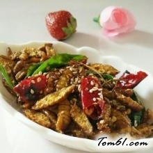 香辣开边蚕蛹的做法