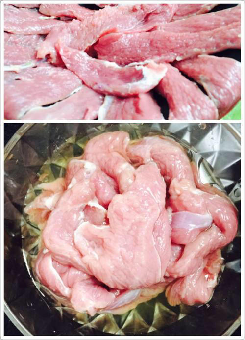 【孜然羊肉片】