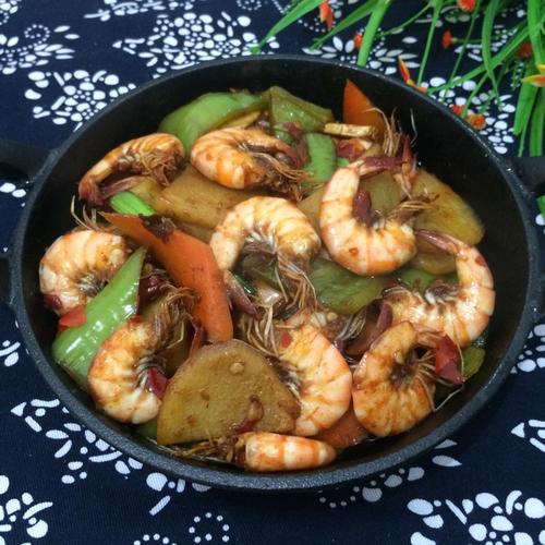 【香辣基围虾】