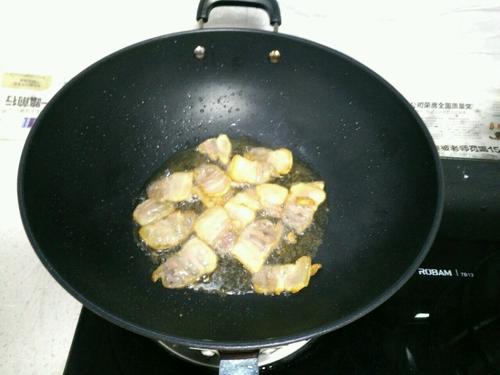 【腊肉干煸菜花】