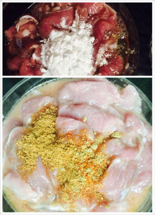 【孜然羊肉片】