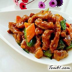 蚝油溜肉段的做法