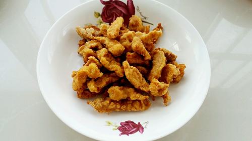 【蚝油溜肉段】