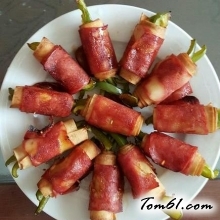 香烤培根蔬菜卷的做法