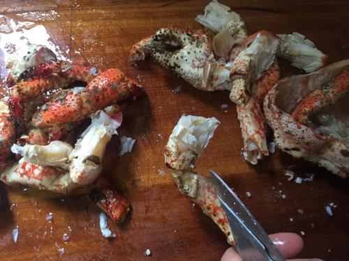 【葱姜炒鳕蟹】