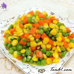 什锦蔬菜丁的做法2