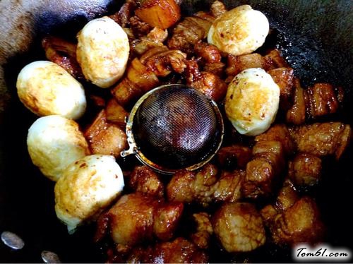 【虎皮蛋烧肉】