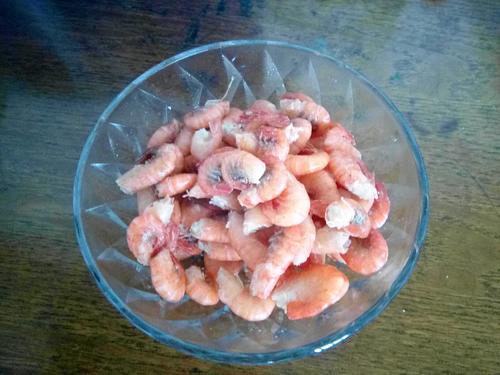 【毛豆米炒虾】