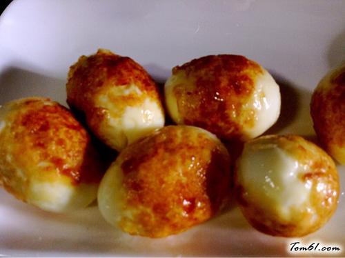 【虎皮蛋烧肉】