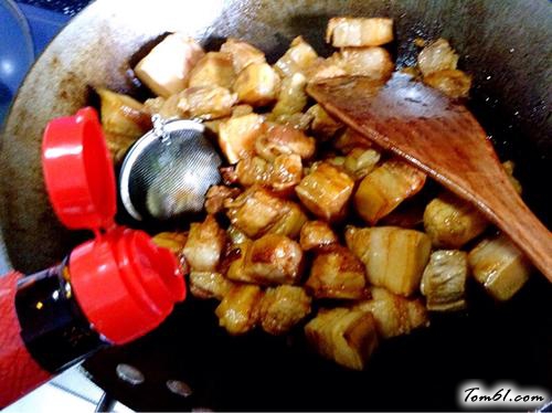 【虎皮蛋烧肉】