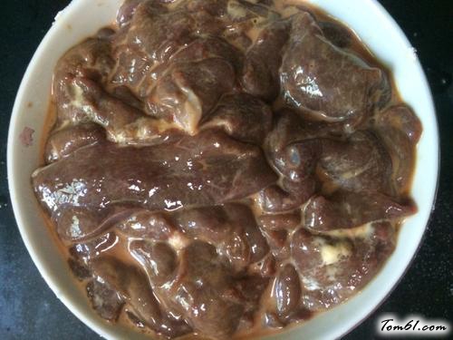 【青椒炒猪肝】