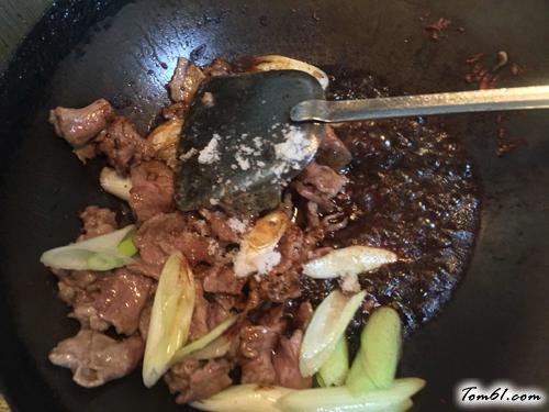 【葱爆羊肉】